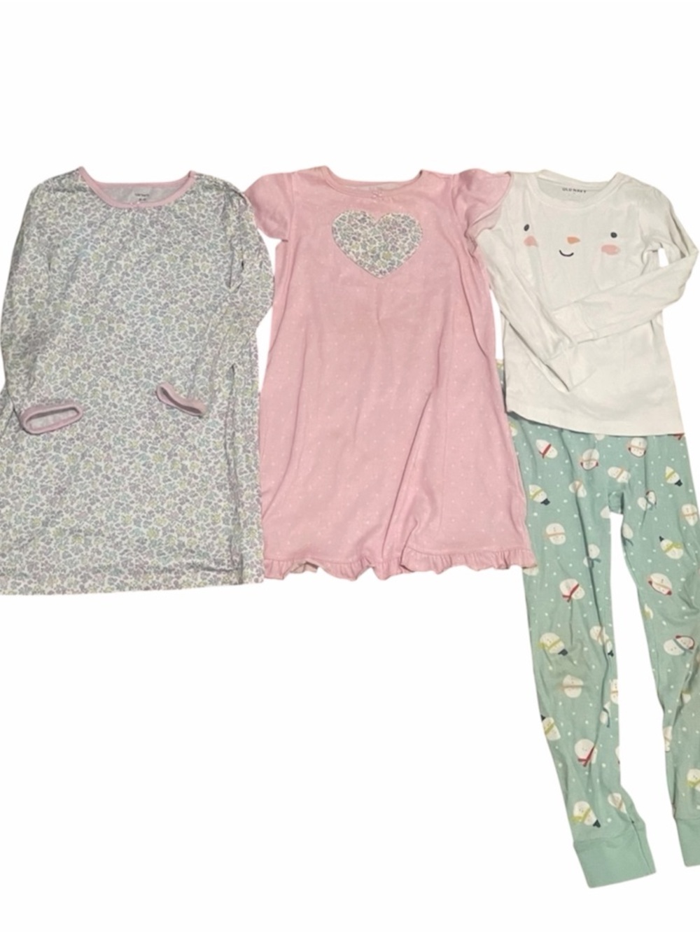 Carter's girls pajamas bundle